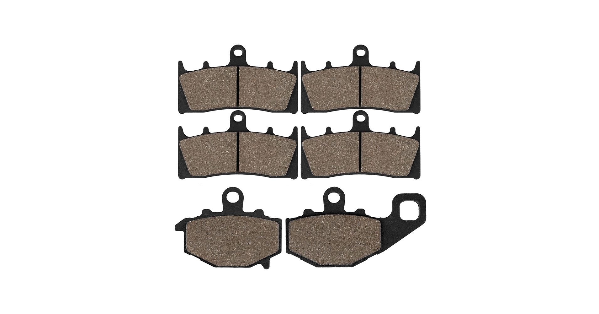 Amazon.com: SOLLON Front and Rear Brake Pads for Kawasaki
